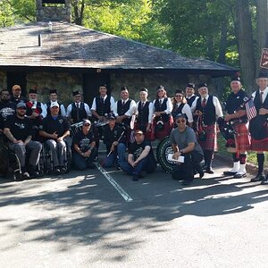 Our greeters at Bear Mountain