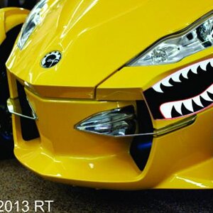 Placement on Spyder RT 2010-2013