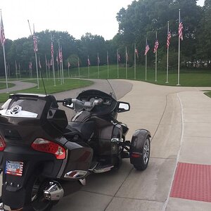 Bike at FOrt Custer Natl Cemetary2
