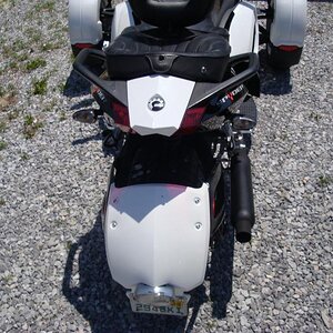 Pearl White Metal Flake 2008 GS Can Am Spyder 005