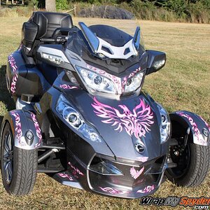 Tribal Pink mounted on Magnesium RT