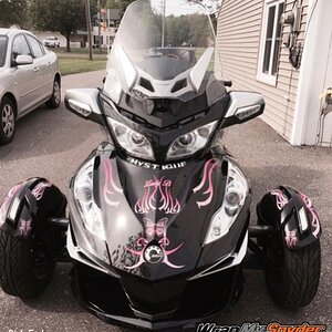 Freedom Butterfly kit Pink Fade with extra text