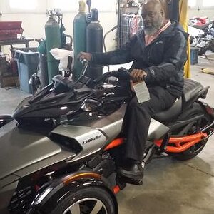 WANTED TO TAKE HER HOME BUT THE BRAKE POSITION WAS TOO UNCOMFORTABLE.