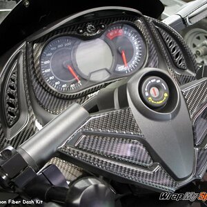 RS Real Carbon Fiber RS dash kit