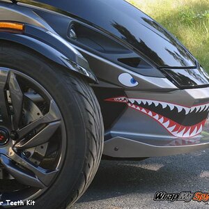 Spyder Teeth graphics kit