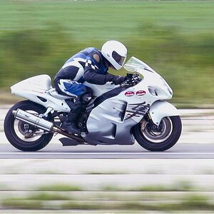 Darrell at 180 mph