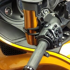 Front bolt on cup holder from Drinks2go.com