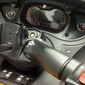 Power outlets installed under front dash and hard wired direct to the battery