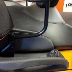 Passenger armrests from Cruiser Customizing. Com  Was purchased as chrome, had to powder coat it black