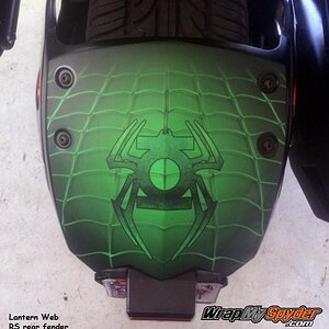 Lantern Web rear fender