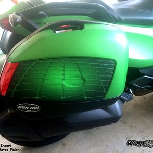 Lantern Web saddle bag insert for OE BRP bags