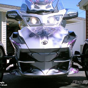 Tribal Flame Purple 5