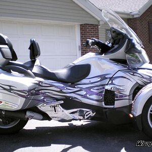 Tribal Flame Purple 4