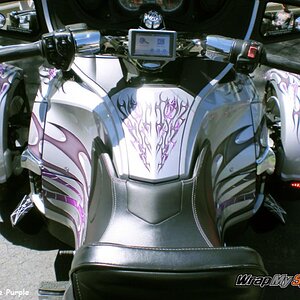 Tribal Flame Purple 3