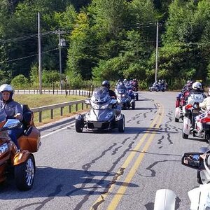 Gore Mt ride: turn-around