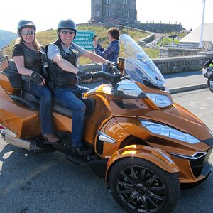 Beautiful sunny Sept. day at Signal Hill, St. John's Newfoundland
