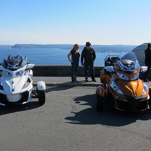 Beautiful sunny Sept. day at Signal Hill, St. John's Newfoundland