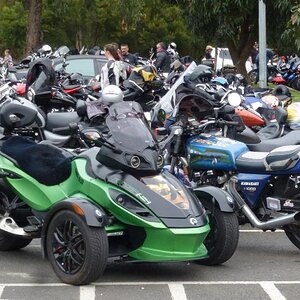 Bikes at Mirboo North '15