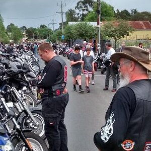 Bikes in main street