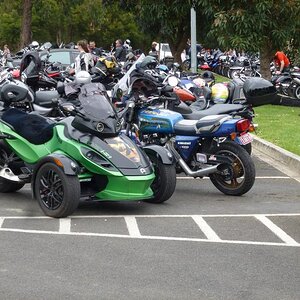 My spyder, Pete's Shogun