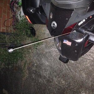 Custom. Chrome skull antenna 


Farkel