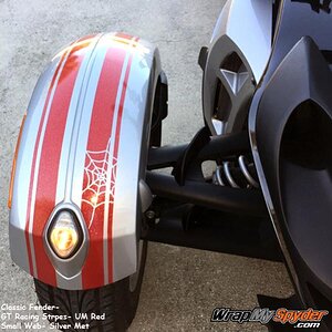 GT Classic Fender Stripe UM RED