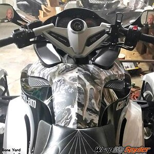 Bone Yard Legends Snow Tank area