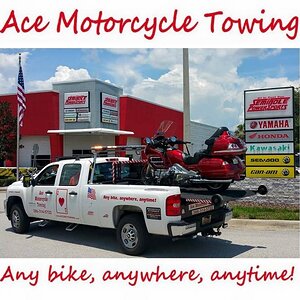 ace motorcycle towing