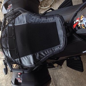 Universal ATV seat cover. (Found @ basspro) Velcros securly under seat. Dry, COOL& protects my seat!


FARKLE