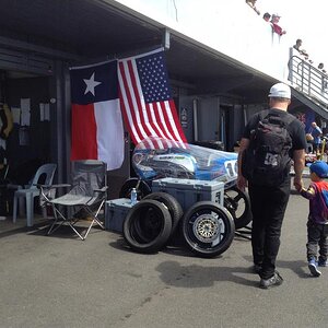 American team pit
