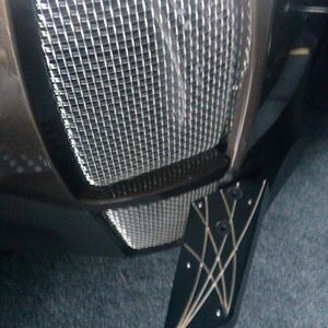 footrest and mesh vent