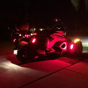 New LEDs for my night riding..