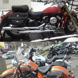Sally before & after. Ithis is a 2000 Yamaha V-Star 650. We bought it (stock) top picture, but hated the color. This was my first paint job since I wa