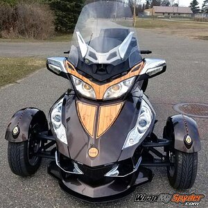 Woody kit   Frunk and eyebrows