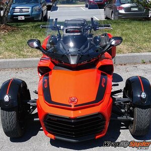 F3 Leblanc Racing stripes Glossy black