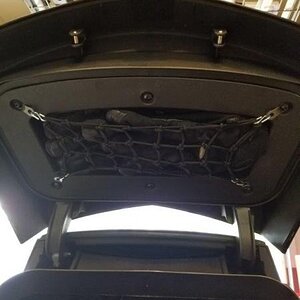 top lid back trunk cargo net