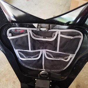 front trunk lid mesh pouch [sorry hate the word frunk]