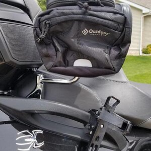 right passenger armrest, another $7.00 storage pouch and hand grip clamp on drink holder