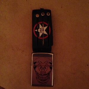 For scale, yes regular full size zippo, the keyport is just a lil thicker the width of a coin fyi