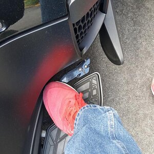 Front mount brake pedal