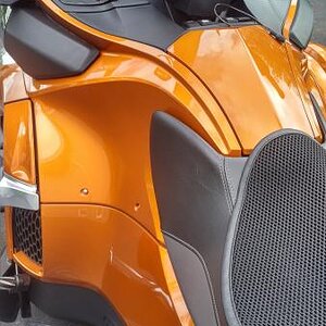 Air intake vents installed