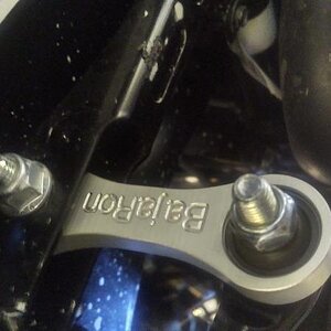 Baja Ron performance sway bar w/ billett aluminum sway bar links from Spyderpops.com