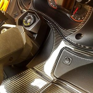 Carbon Fiber dash kit from Wrap My Spyder