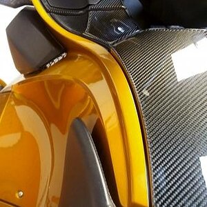 Carbon Fiber dash kit from Wrap My Spyder
