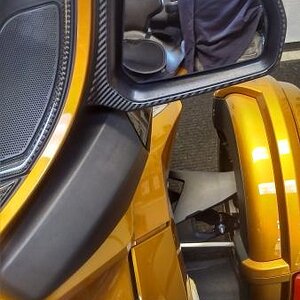 Carbon Fiber dash kit from Wrap My Spyder