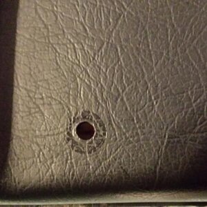 Drilled for lower rear bracket. Use 3/4" spacer between bag and bracket.