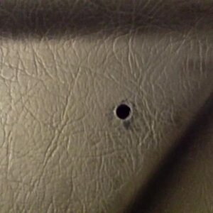 Drilled for lower front bracket. Use 3/4" spacer between bag and bracket.