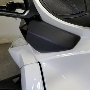 2013 Can Am Spyder Factory Cooling Mod from Behind