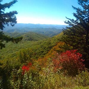 Overlook off the Blue Ridge Pkwy.