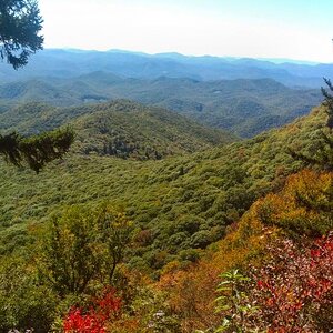 Overlook off the Blue Ridge Pkwy.
